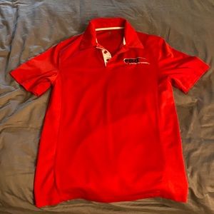 Men’s Small Red Polo with ART logo